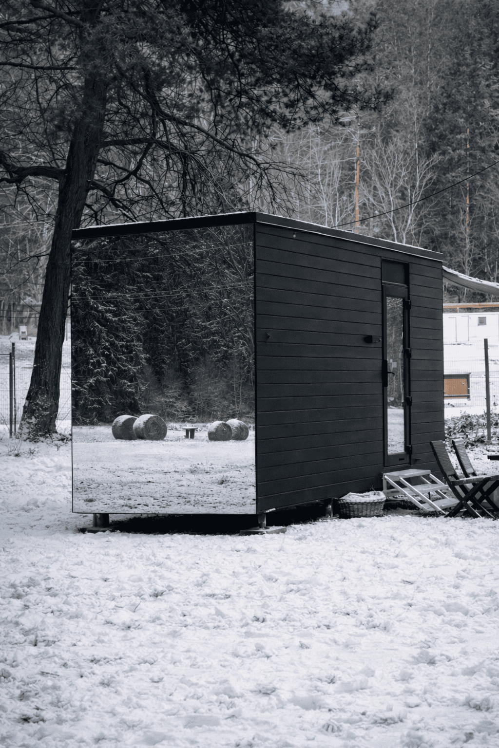 Kancelář na zahradě